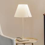 Luceplan Costanzina stolná lampa hliník, biela