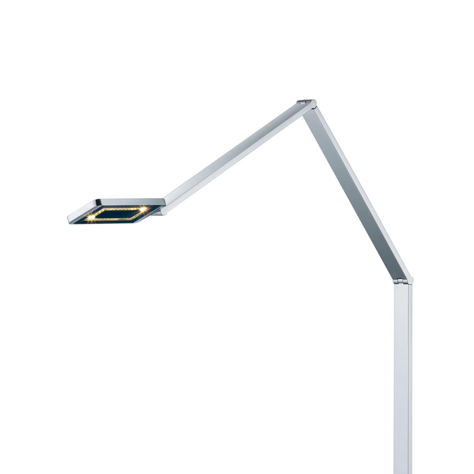 Schlanke LED-Stehleuchte Linus mit Gelenkarm