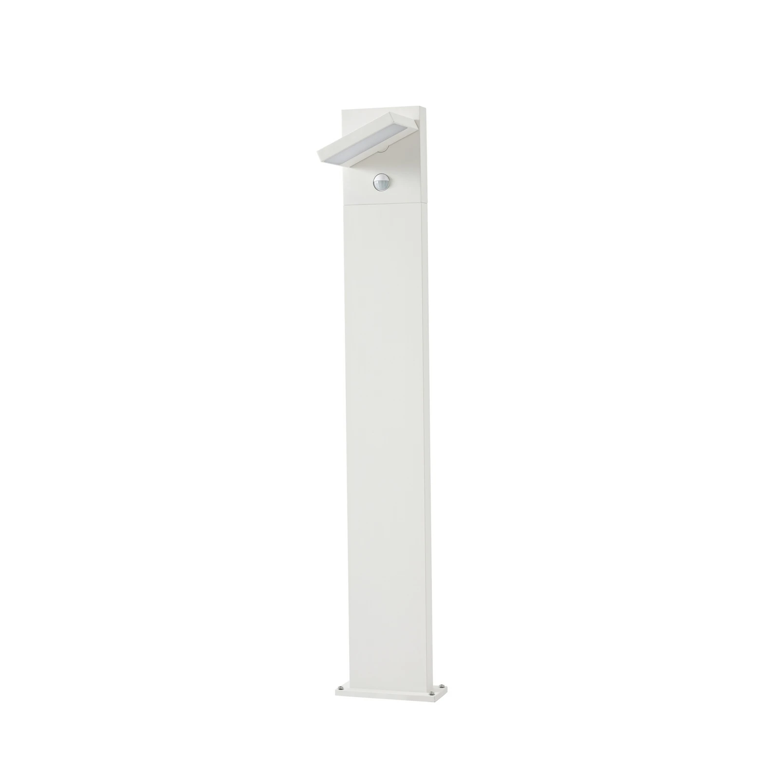Φωτιστικό διαδρόμου LED Lucande Silvan, λευκό, 100 cm, με αισθητήρα, IP54