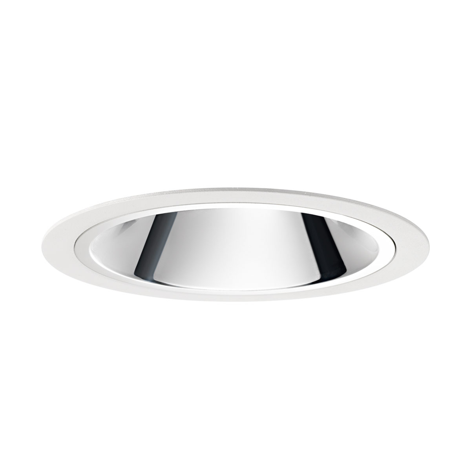 EGG LED recessed light Centro, white, Ø 11.5 cm, 3,000 K 75°