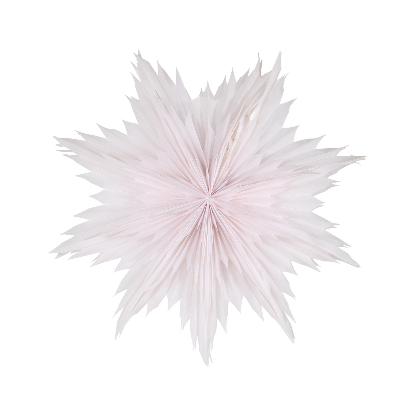 Oslo paper star, white, Ø 80 cm, paper – Watt &amp; Veke