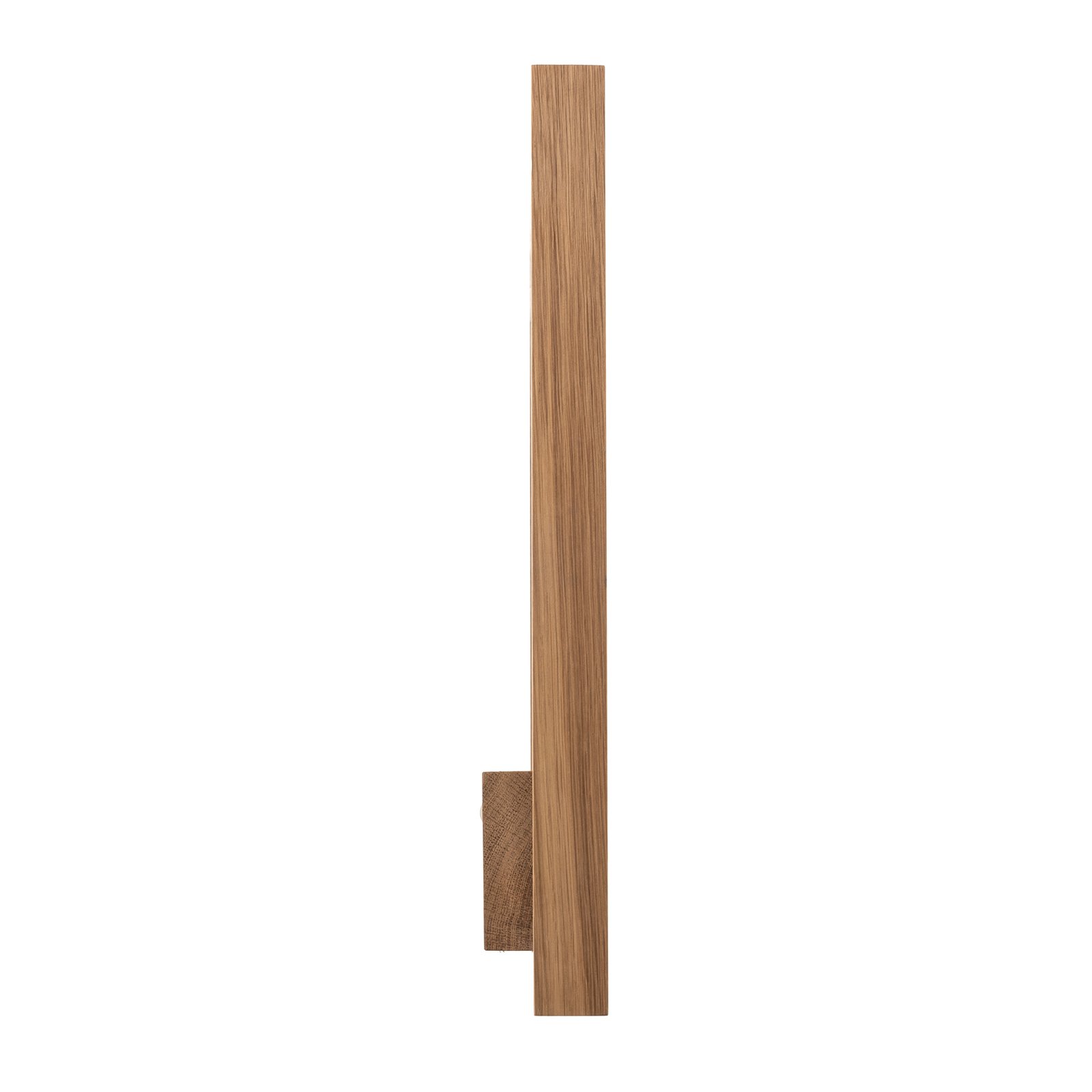 Nástenné svietidlo Envostar Lineo LED, dubové drevo, 83x38cm