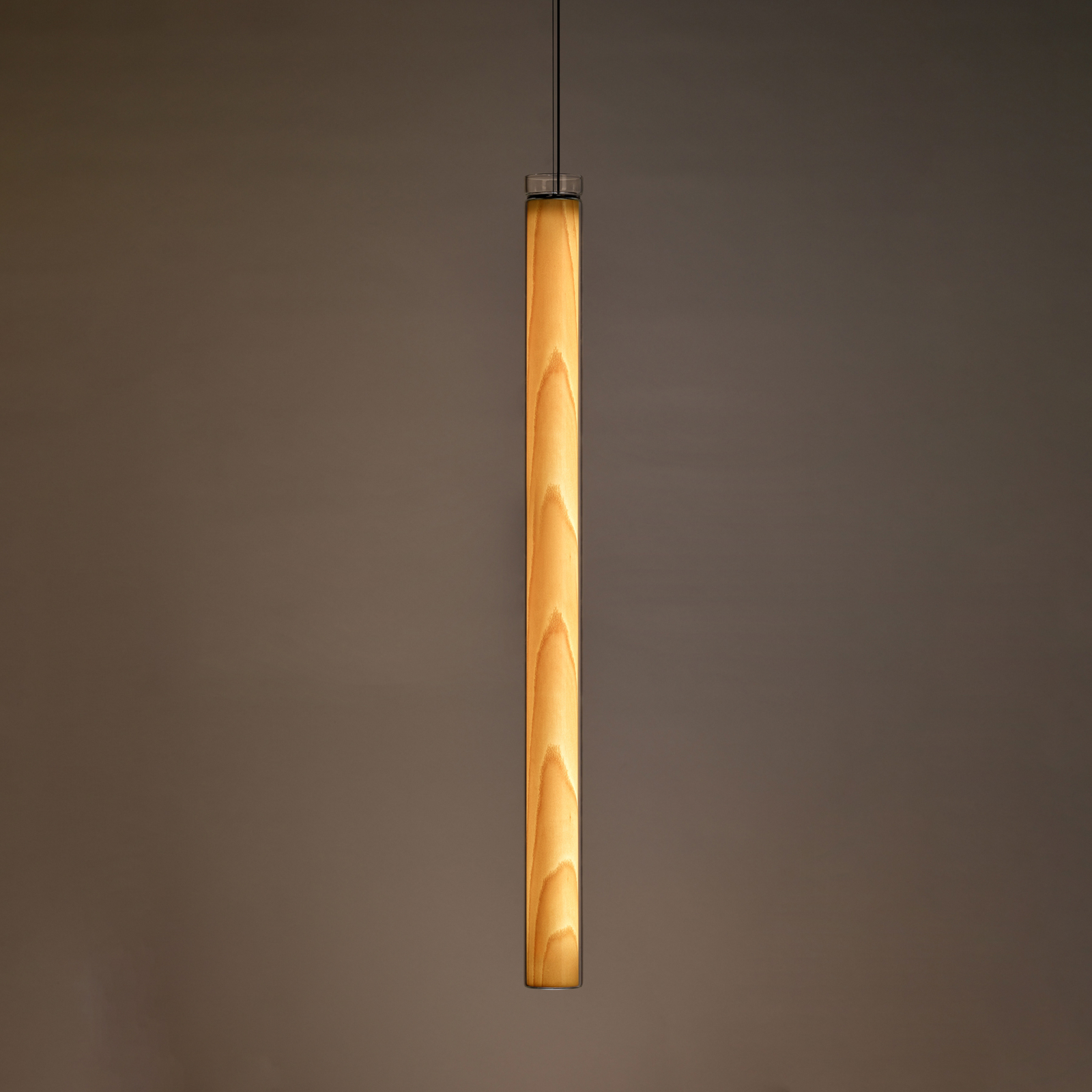 LZF Estela SV LED-Pendellampe, 90 cm, buche natur