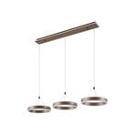 Kolo 3 LED Pendelleuchte Iced Coffee - Lucande