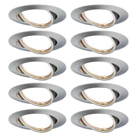 Paulmann Base downlight i 10-er-sett