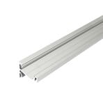 Profilé d'angle rapporté BRUMBERG, longueur 1 mètre, aluminium