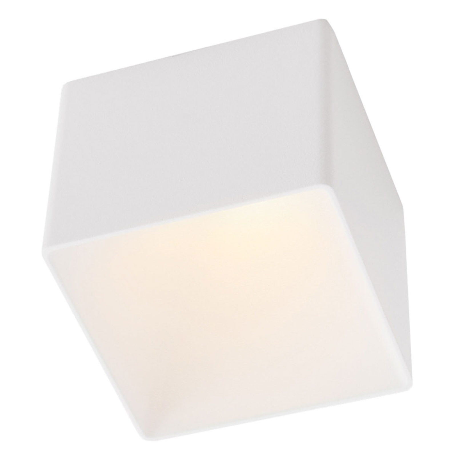 GF design Blocky recessed lamp IP54 white 3,000 K