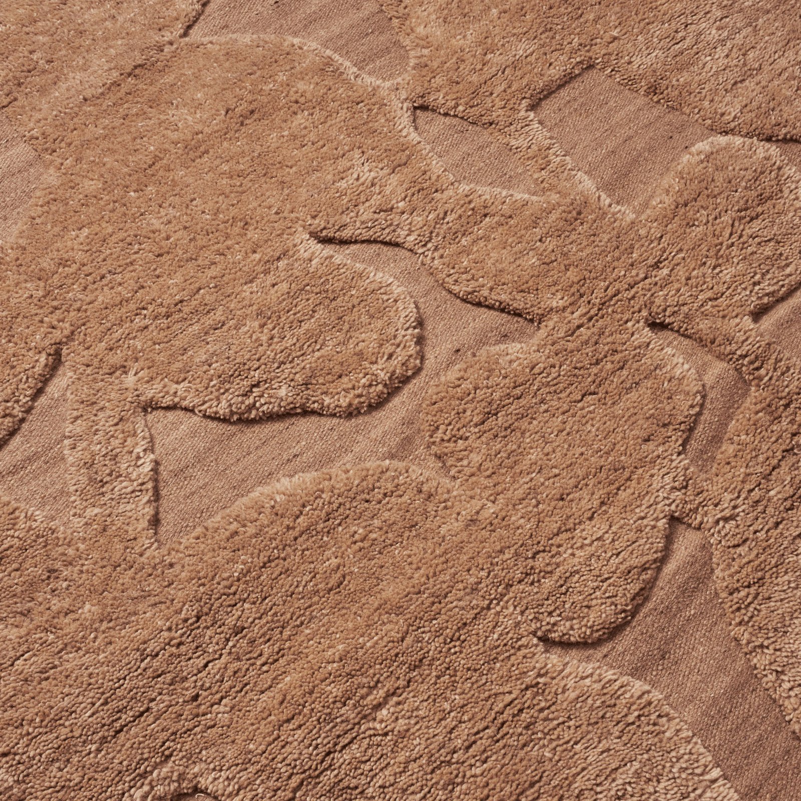 Cilla Teppich, hellbraun, 140 cm x 200 cm - ferm LIVING