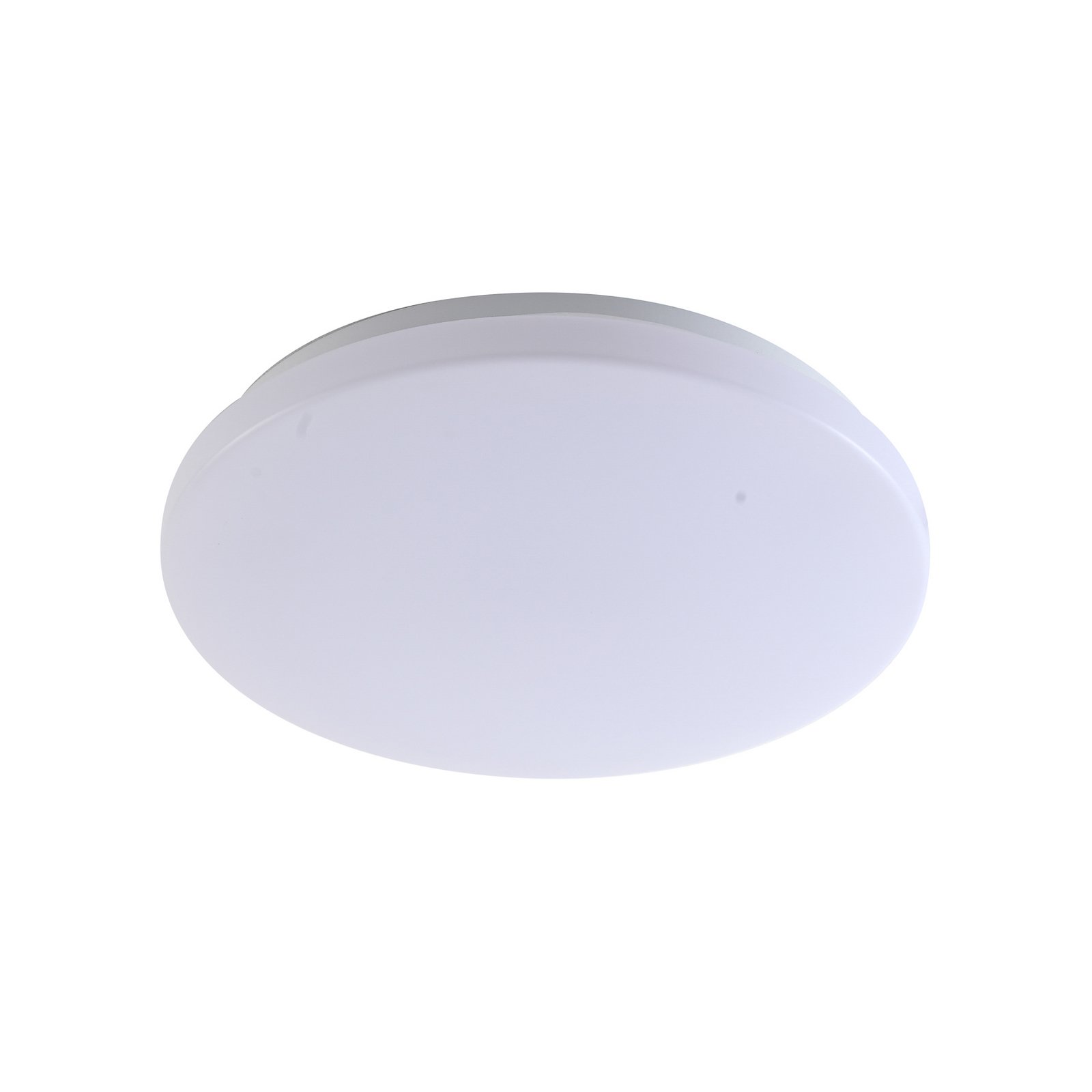 Lindby LED outdoor ceiling light Kirkola, 4000 K, Ø 34 cm, white