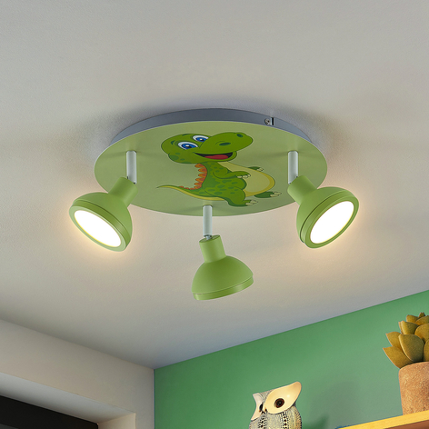Lindby Roxas plafondlamp, Dinosaurus