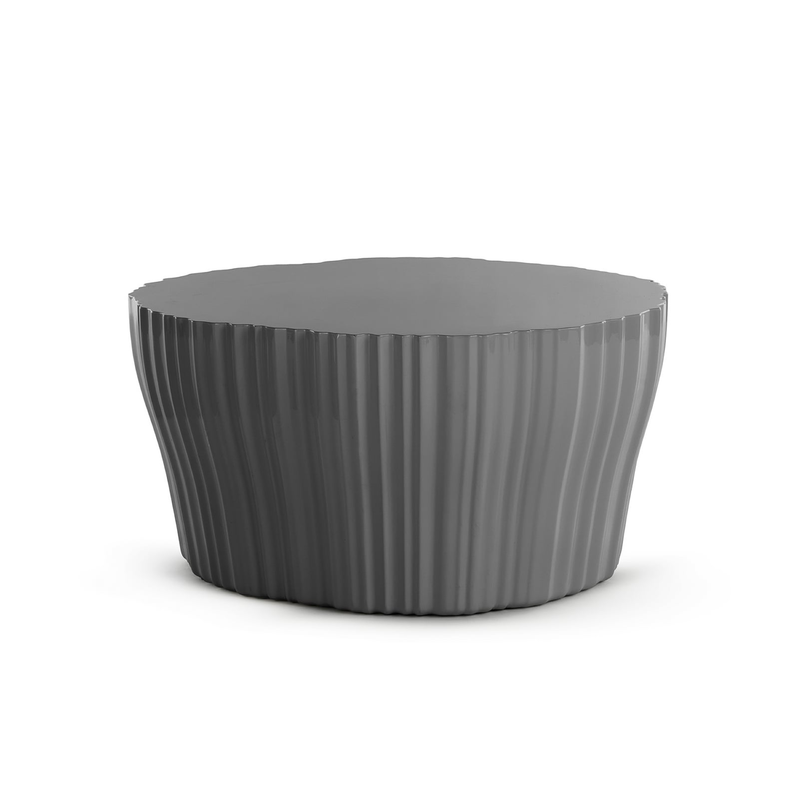 Corteza side table, anthracite, height 36 cm - Kartell Corteza side table, anthracite, height 36 cm - Kartell