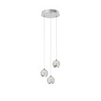 Hayley 3 Suspension Clear/Chrome - Lucande