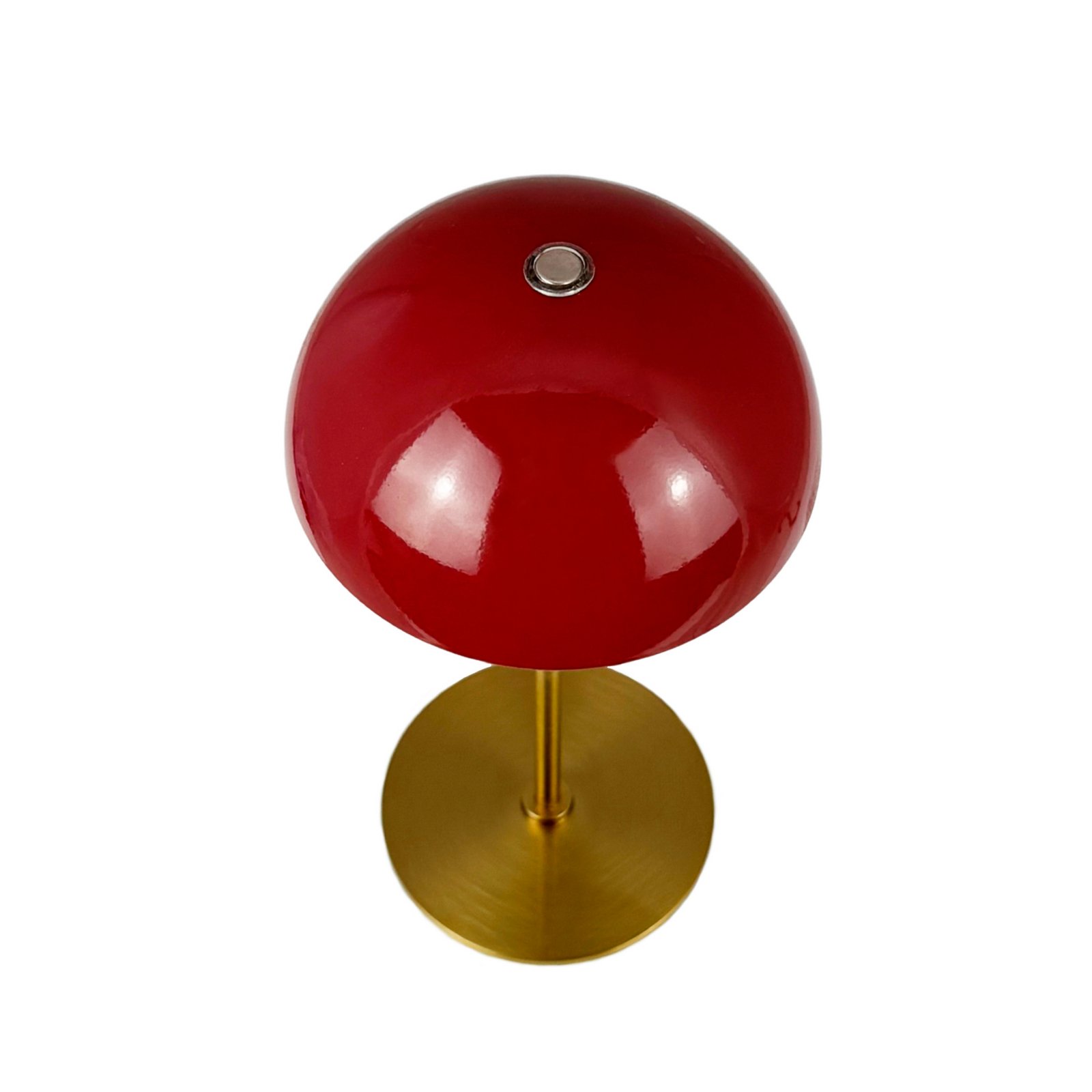 Along LED-batterijtafel lamp, rood, set van 2 - Dyberg Larsen