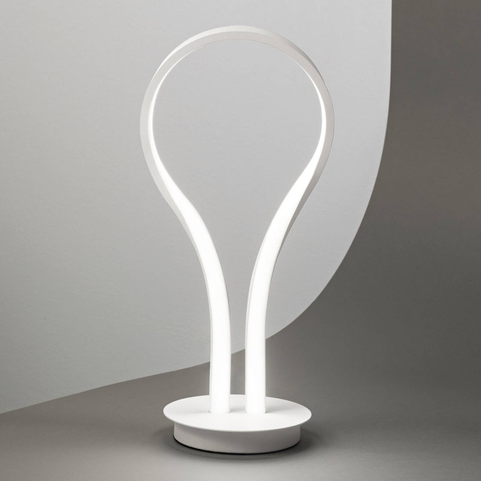 Lampe à poser LED Blossom en aluminium