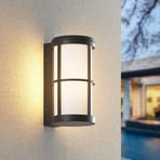 Lucande Kelini outdoor wall light, dark grey