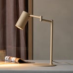 IT'S ABOUT ROMI lampe de table Bilbao, beige, hauteur 48 cm