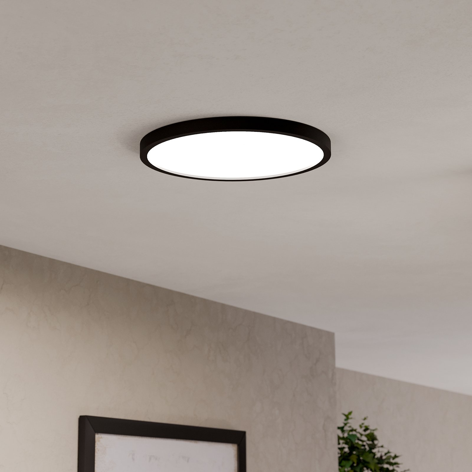 Plafonnier Alderney, un abat-jour en fil naturel