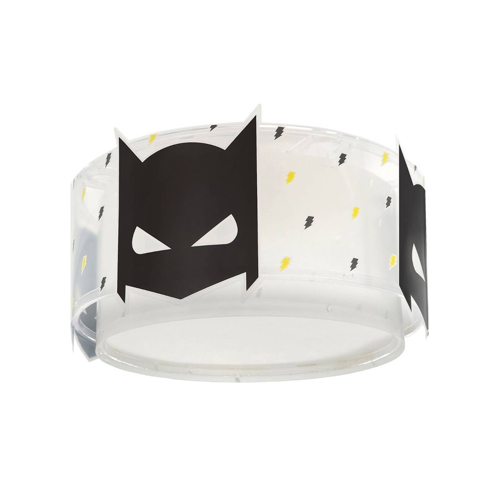 Dalber Deckenleuchte DARK HERO, weiß/schwarz, Ø 33 cm, E27