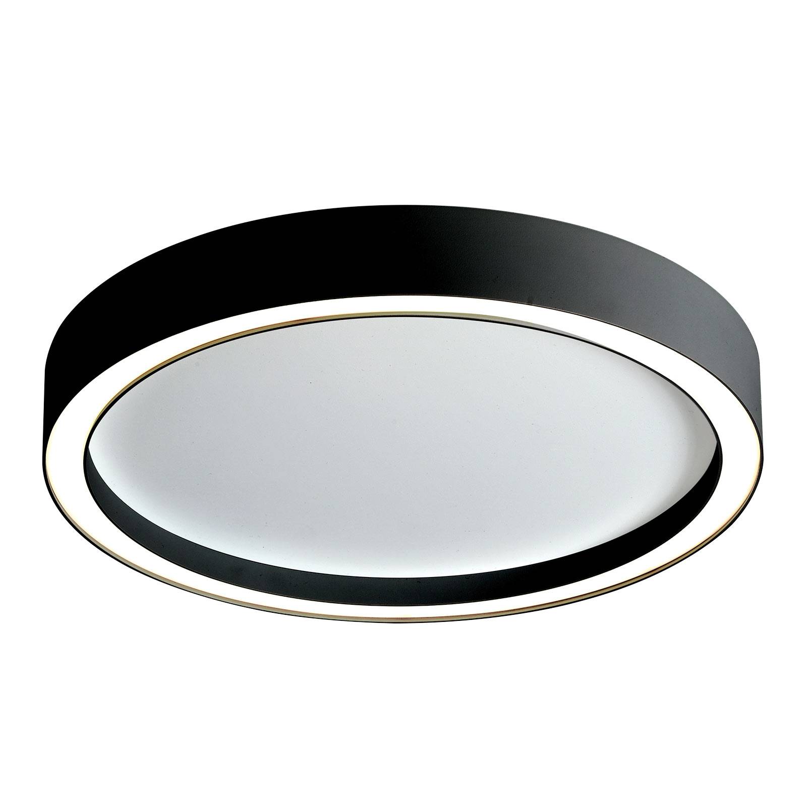 Image of Bopp Aura plafonnier LED Ø 55 cm blanc/noir 4011895496546