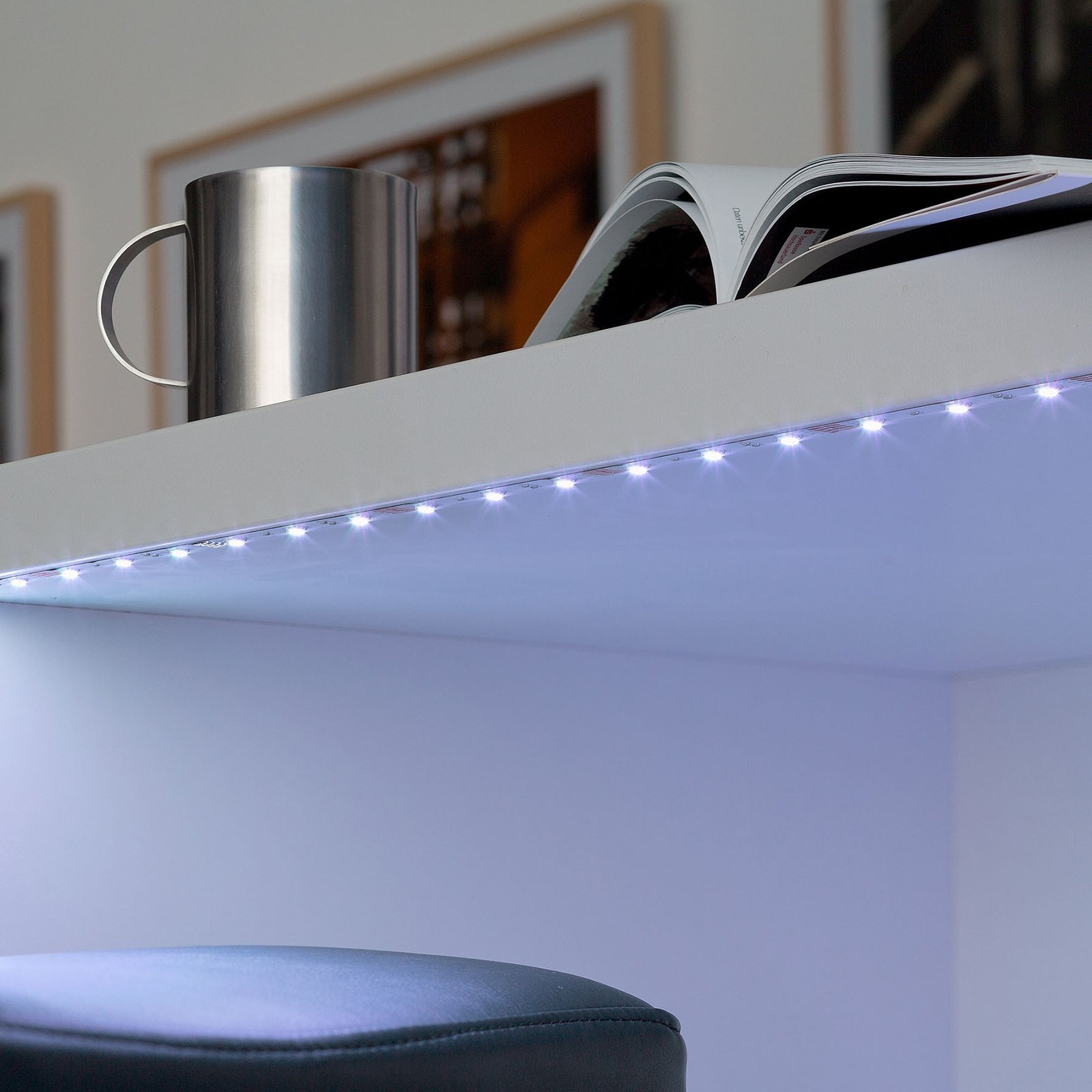 LED-RGB-Strip WiFi, 500cm, mit Fernbedienung