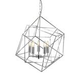 Hanglamp Cube met kooikap