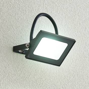 Lindby Aine vonkajší LED reflektor čierny 7,7 cm
