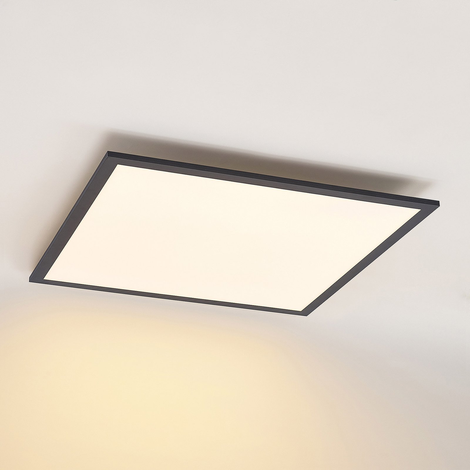 Nelios Ceiling Lamp LED 2700-6500k 62x62 Black - Lindby