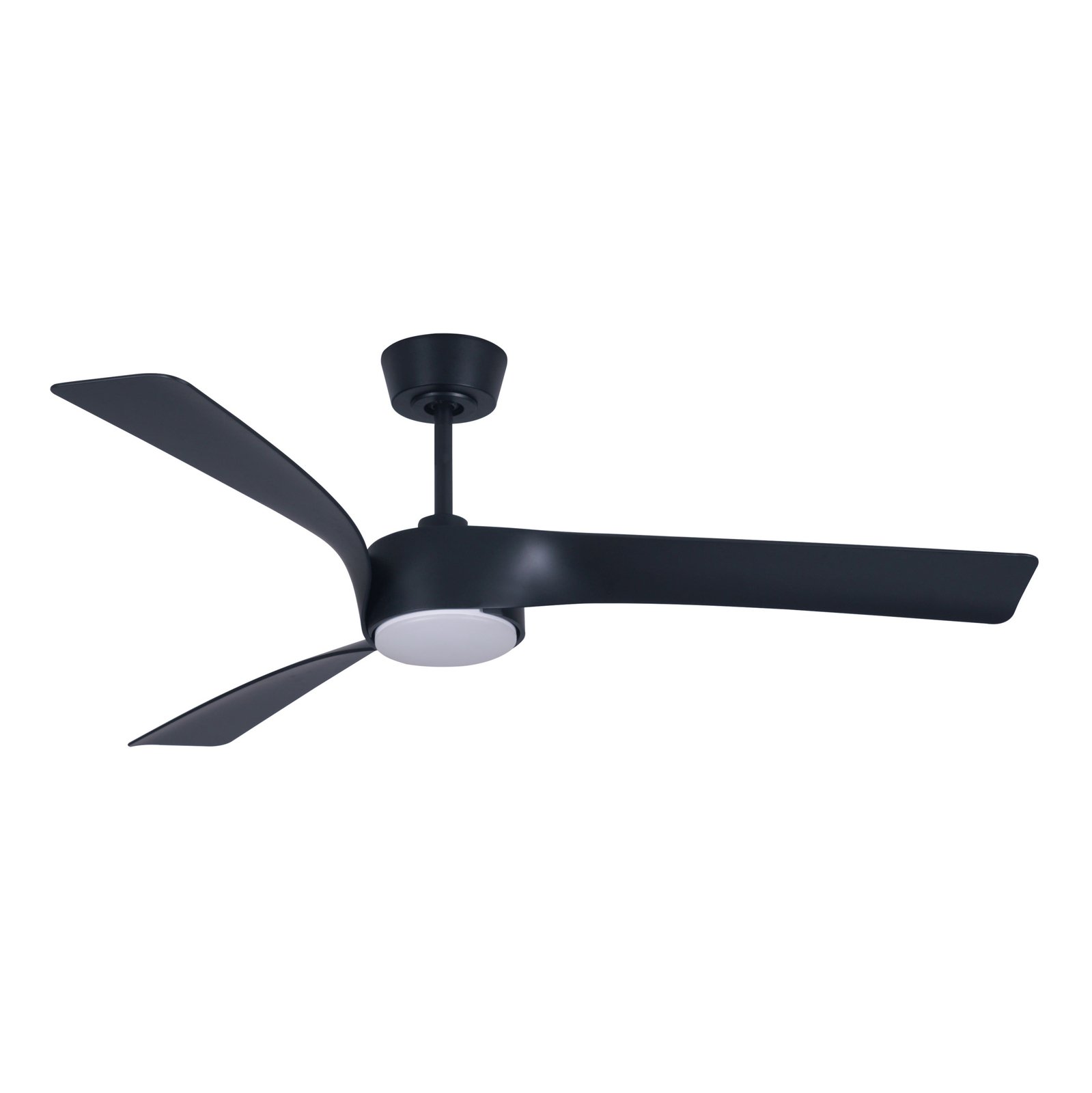 Beacon ceiling fan with light Line, Ø 132 cm, quiet