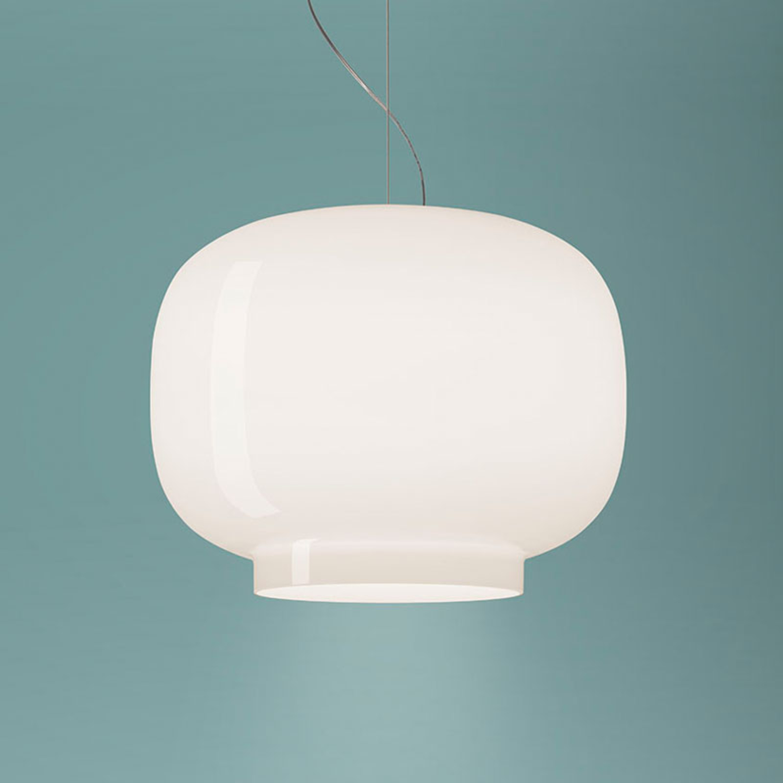 Foscarini Chouchin Bianco 1 LED rippvalgusti sisse/välja lülitatav