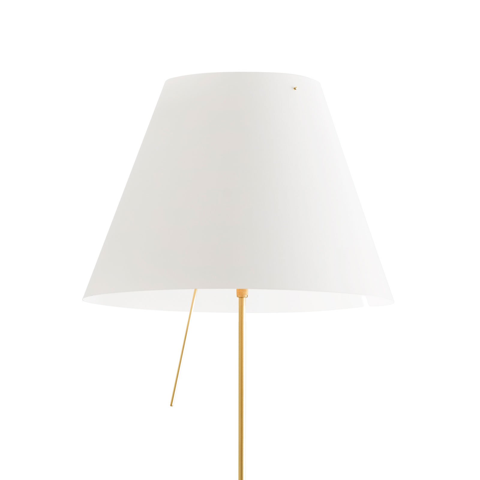 Luceplan Costanza floor lamp D13t, brass