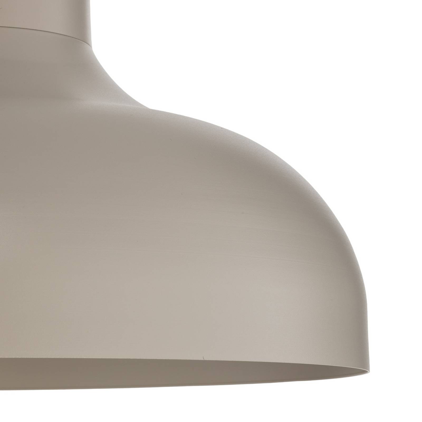 Żyrandol Basca, beżowa, metalowa, Ø 40 cm, E27