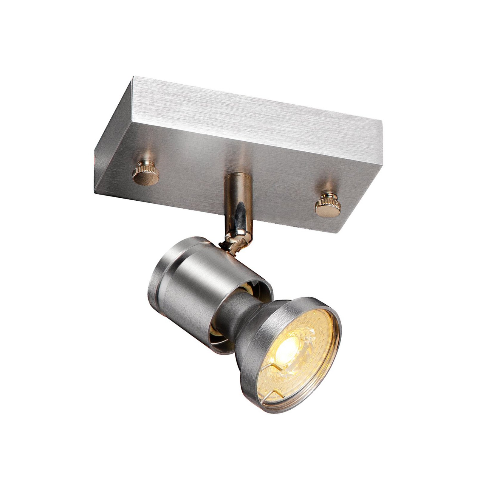 SLV Asto 1-bulb downlight with decorative ring