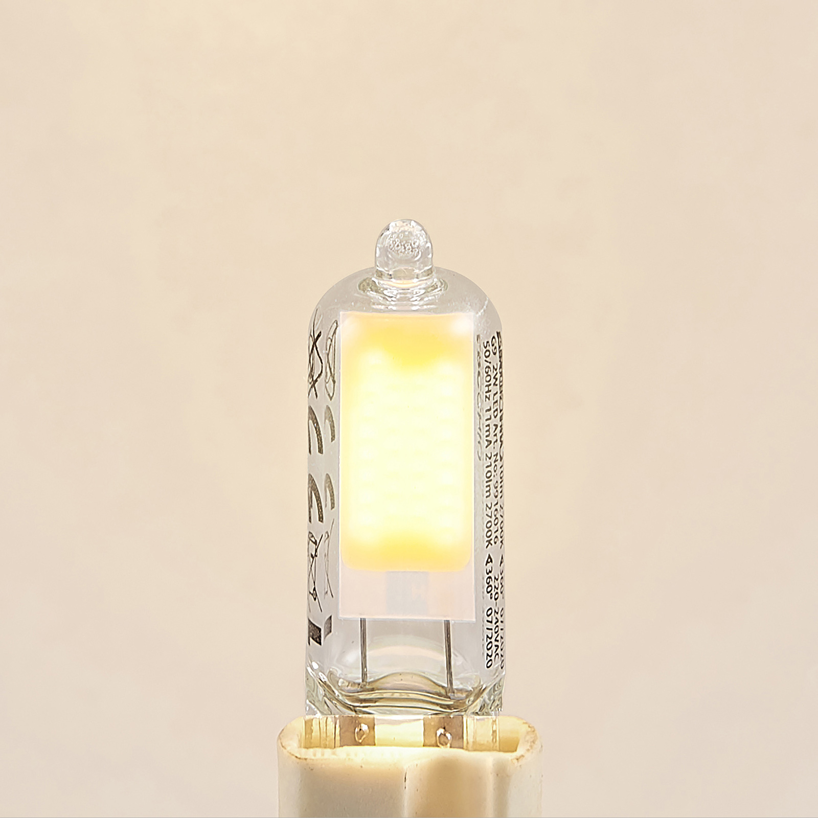 Arcchio ampoule à broche LED G9 2 W 2 700 K