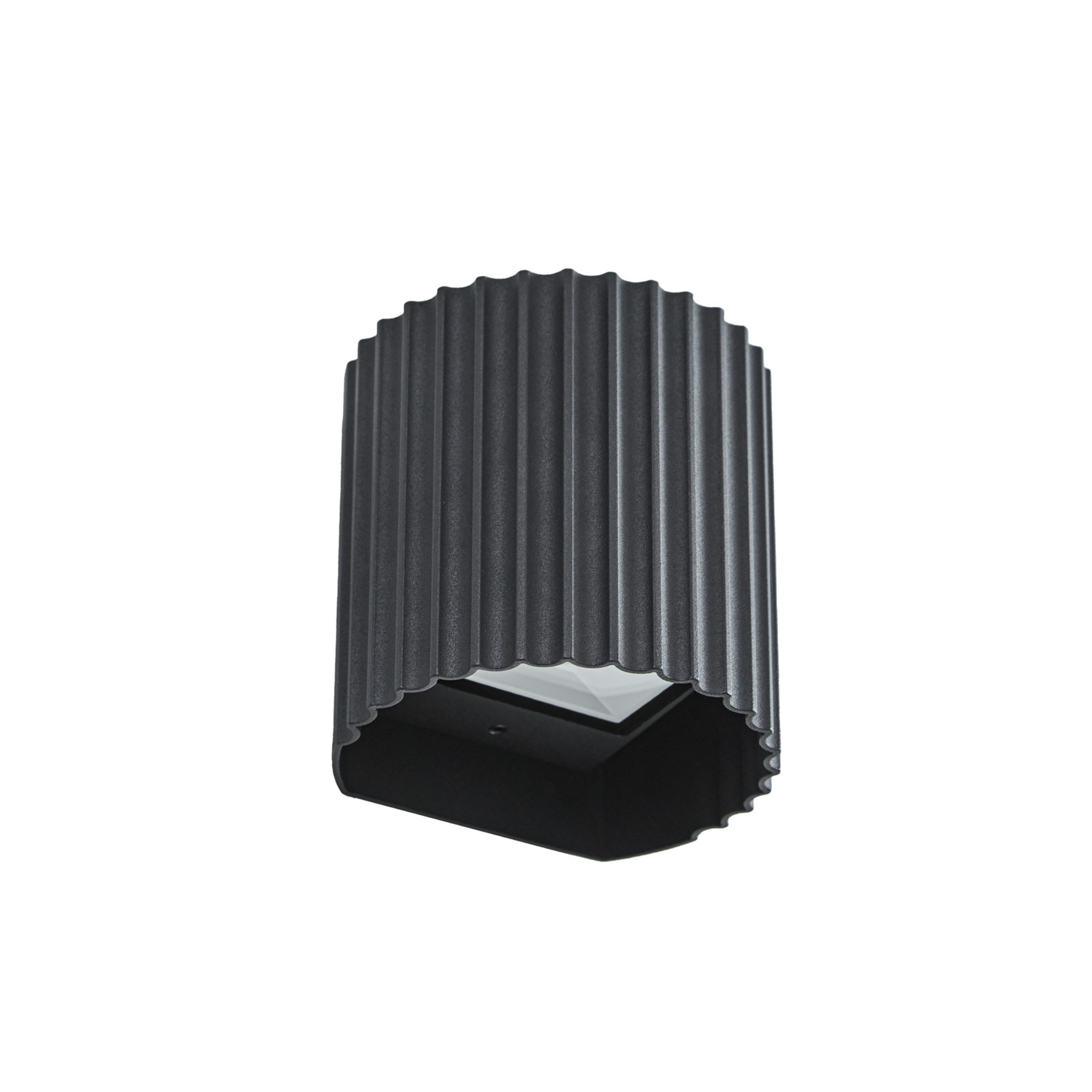 Ralino LED-Außenwandlampe, IP65, Aluminium, schwarz, zweiflammig - Lindby
