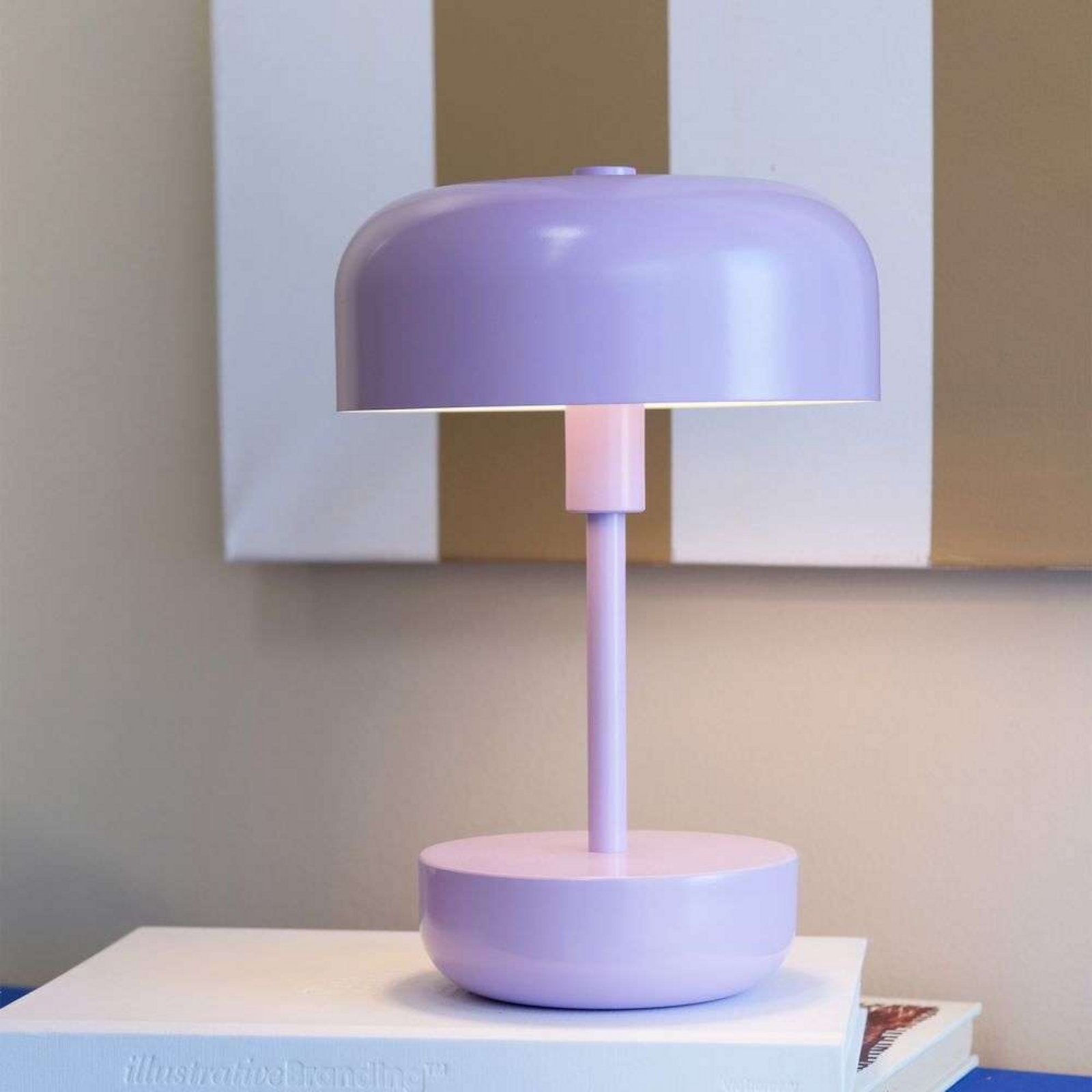 Haipot LED Portable Table Lamp Lilla - DybergLarsen