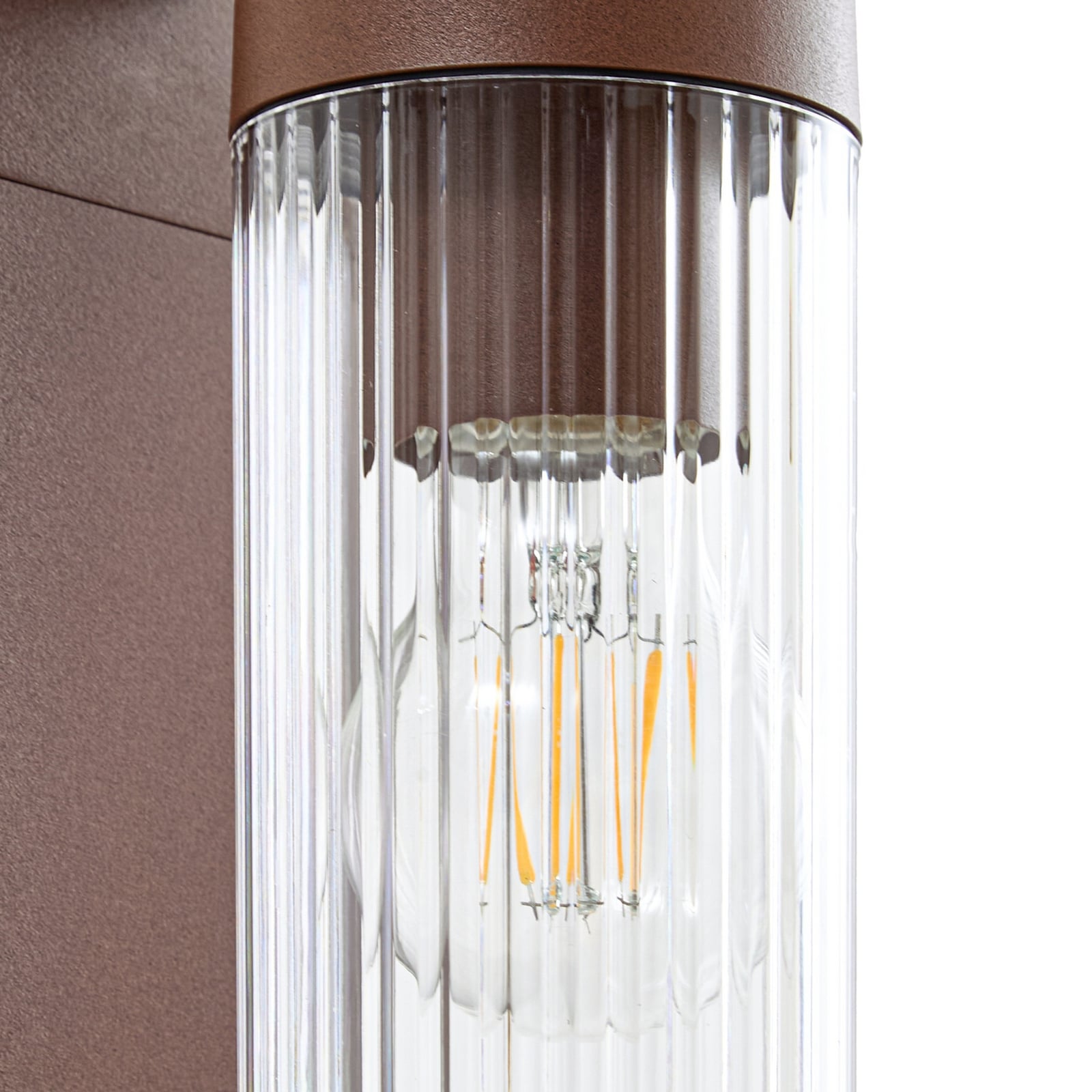 Kaliro vejlampe, 60 cm, rust, IP54, E27 - Lindby