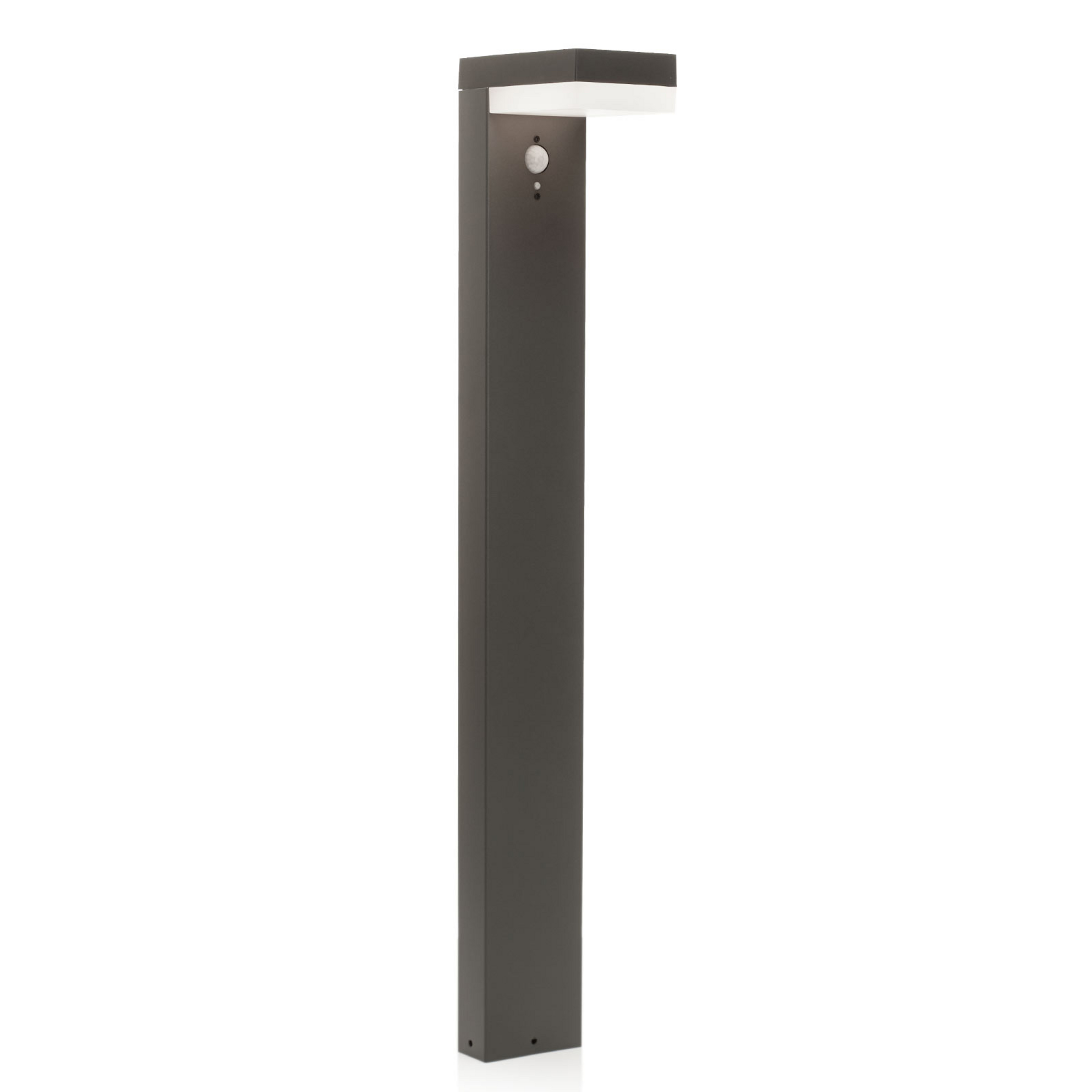 Chioma LED Solarzelle Garten Leuchte W/Sensor Dark Grey - Lindby
