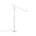 Fifty-Fifty LED-gulvlampe, grå, høyde 135 cm, dimbar – HAY