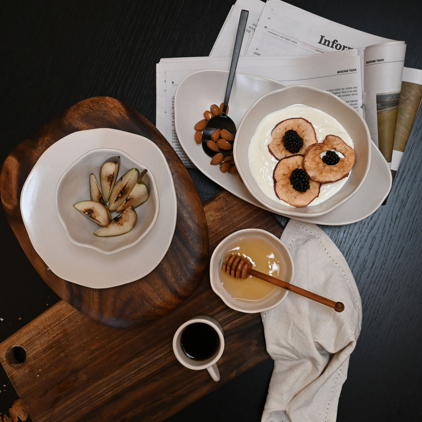 Miska Native, wysokość 7 cm, zestaw 2 sztuki, biała – 101 Copenhagen