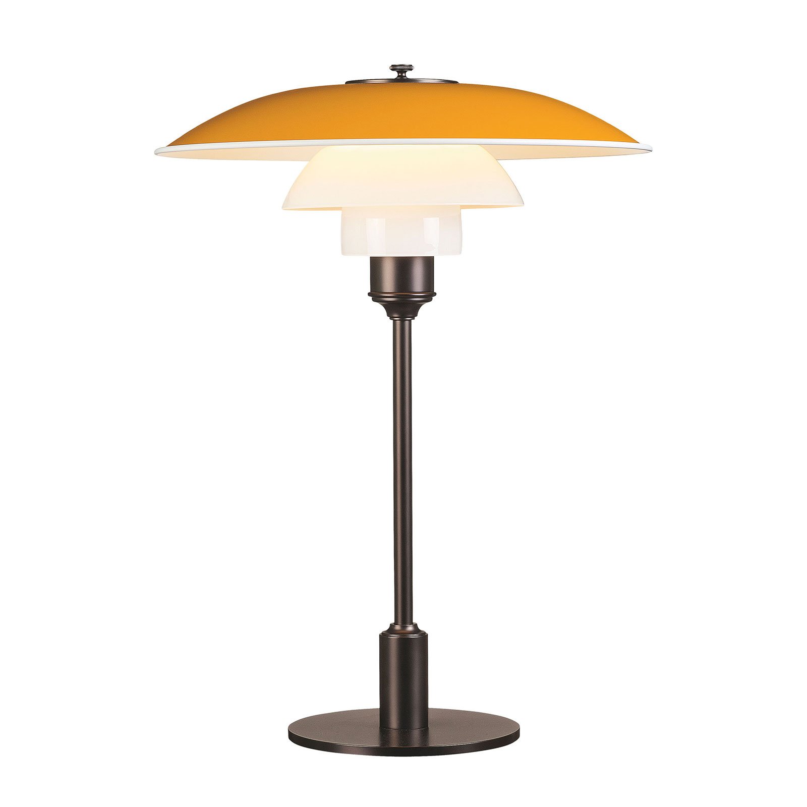 Louis Poulsen PH 3 1/2-2 1/2 lampe de table marron