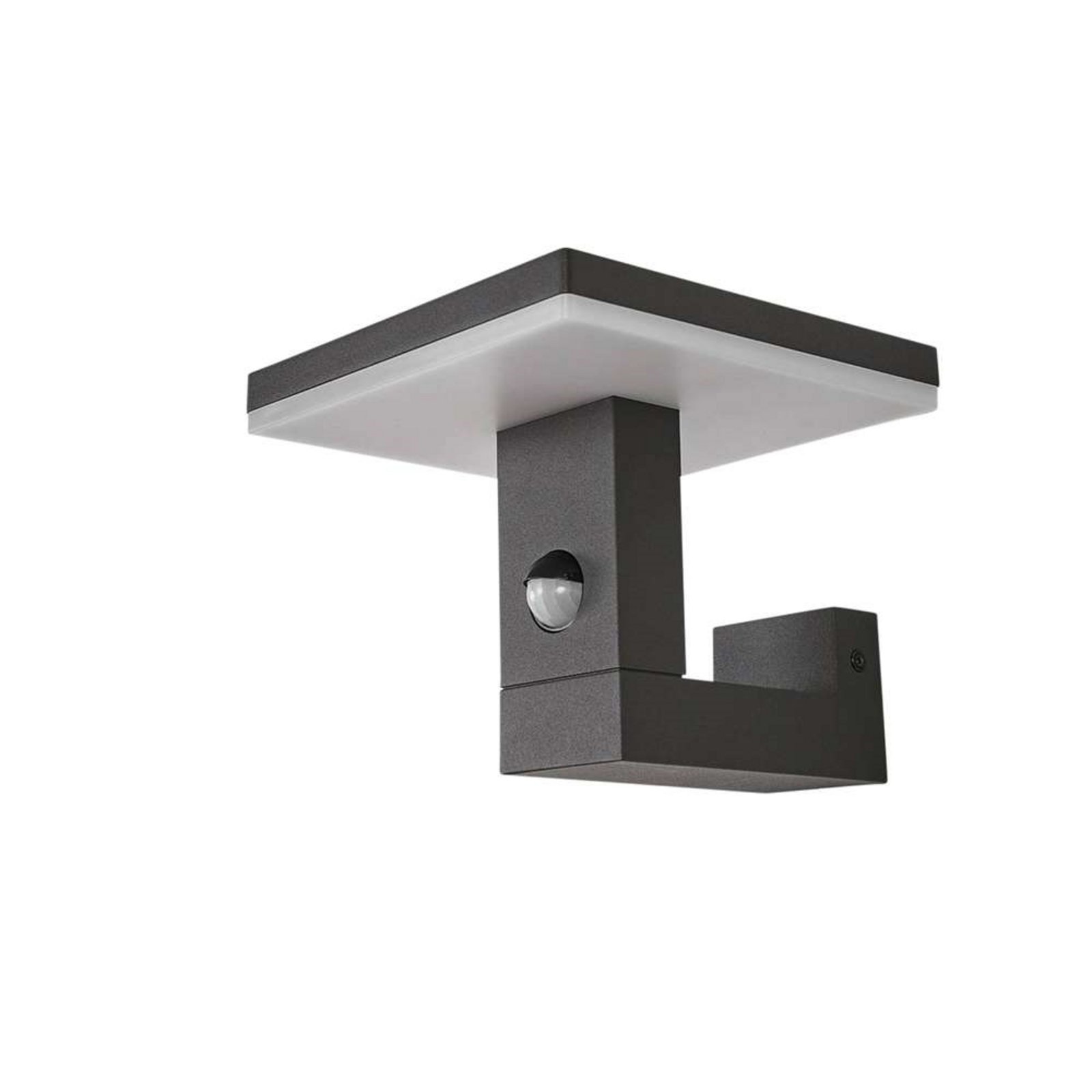 Olesia Utomhus Vägglampa w/Sensor Dark Grey/Opal - Lucande