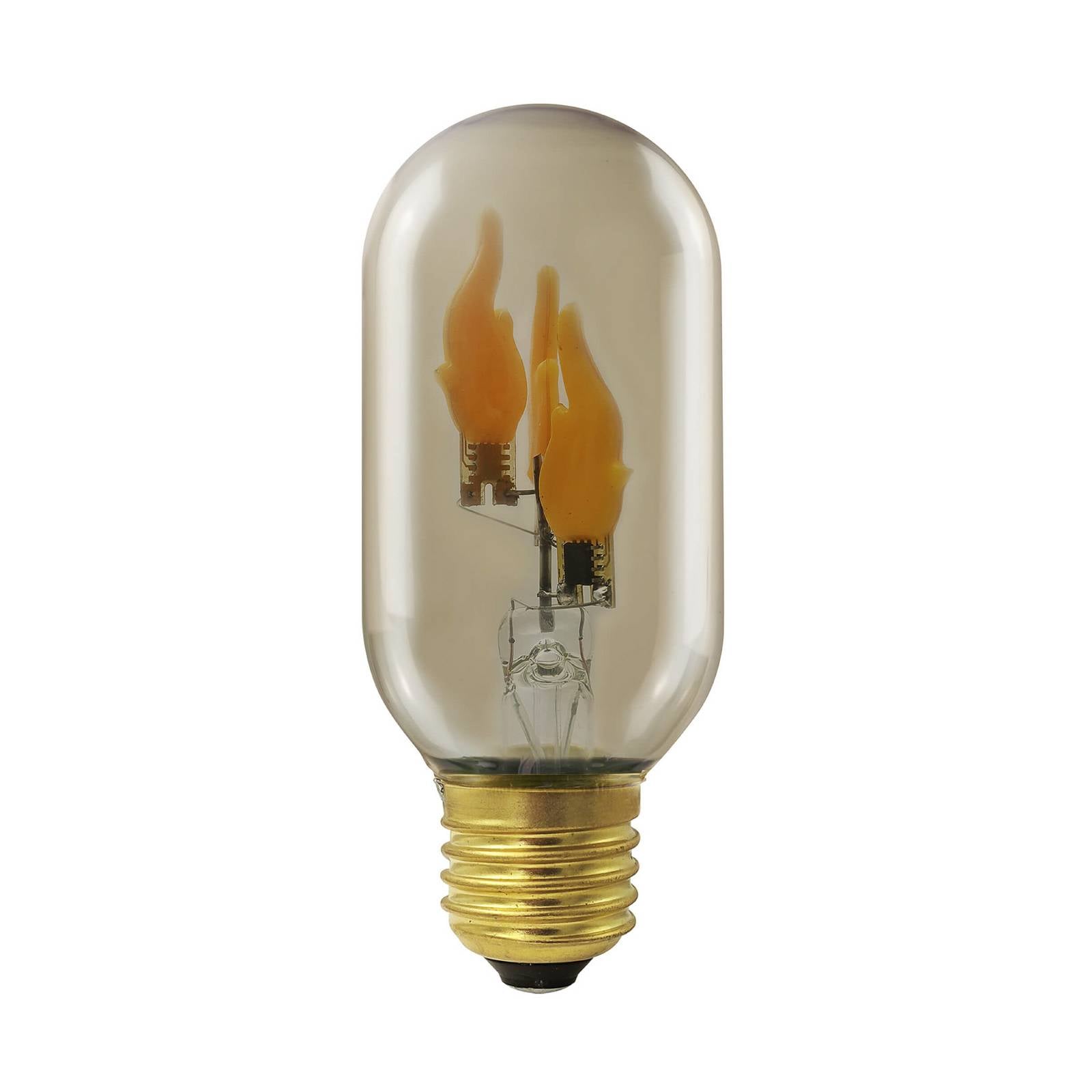 SEGULA LED Fire Flame Line E27 0,6W Tube rauch 1800K Deko