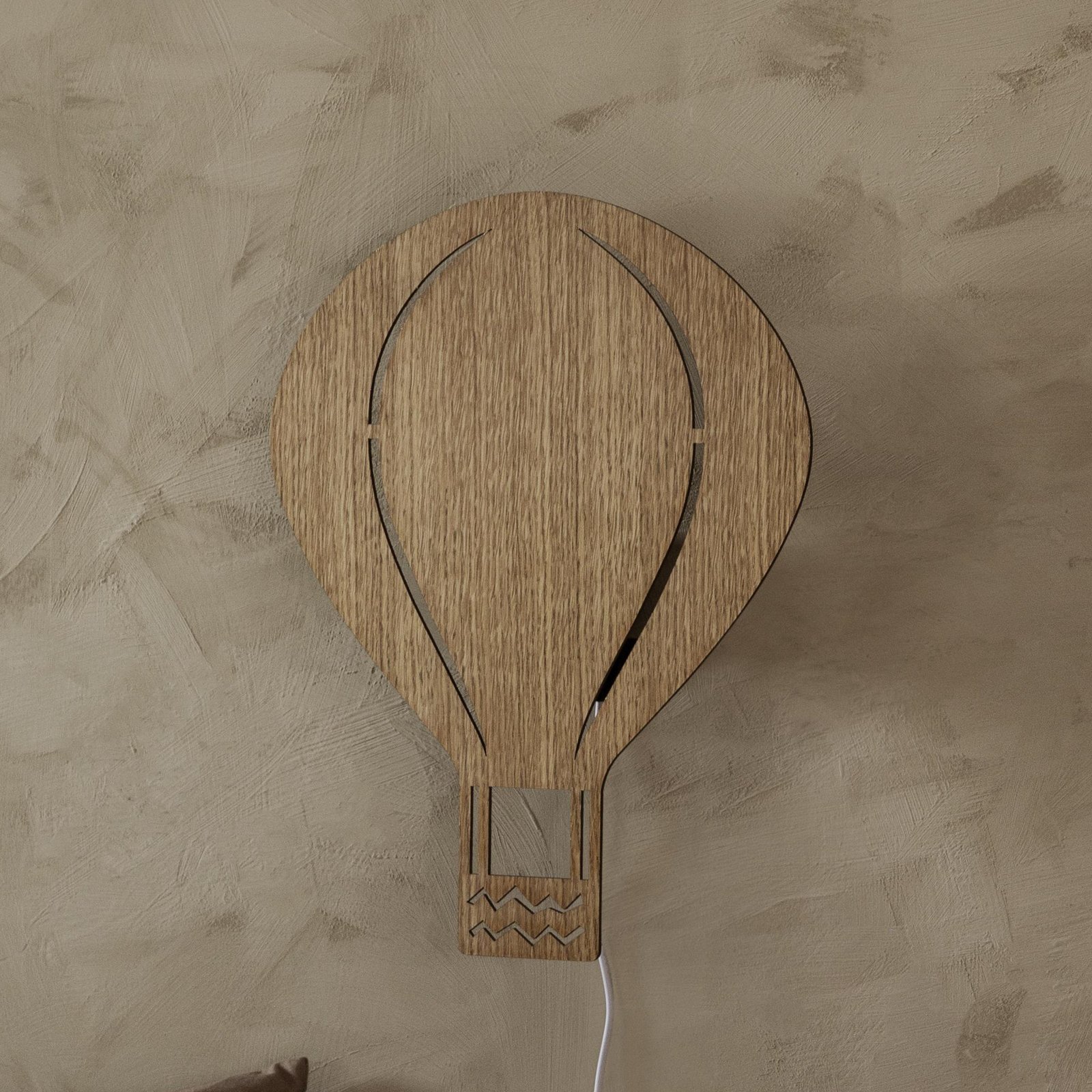 Air Balloon Zidna lampa Oiled Oak - Ferm Living