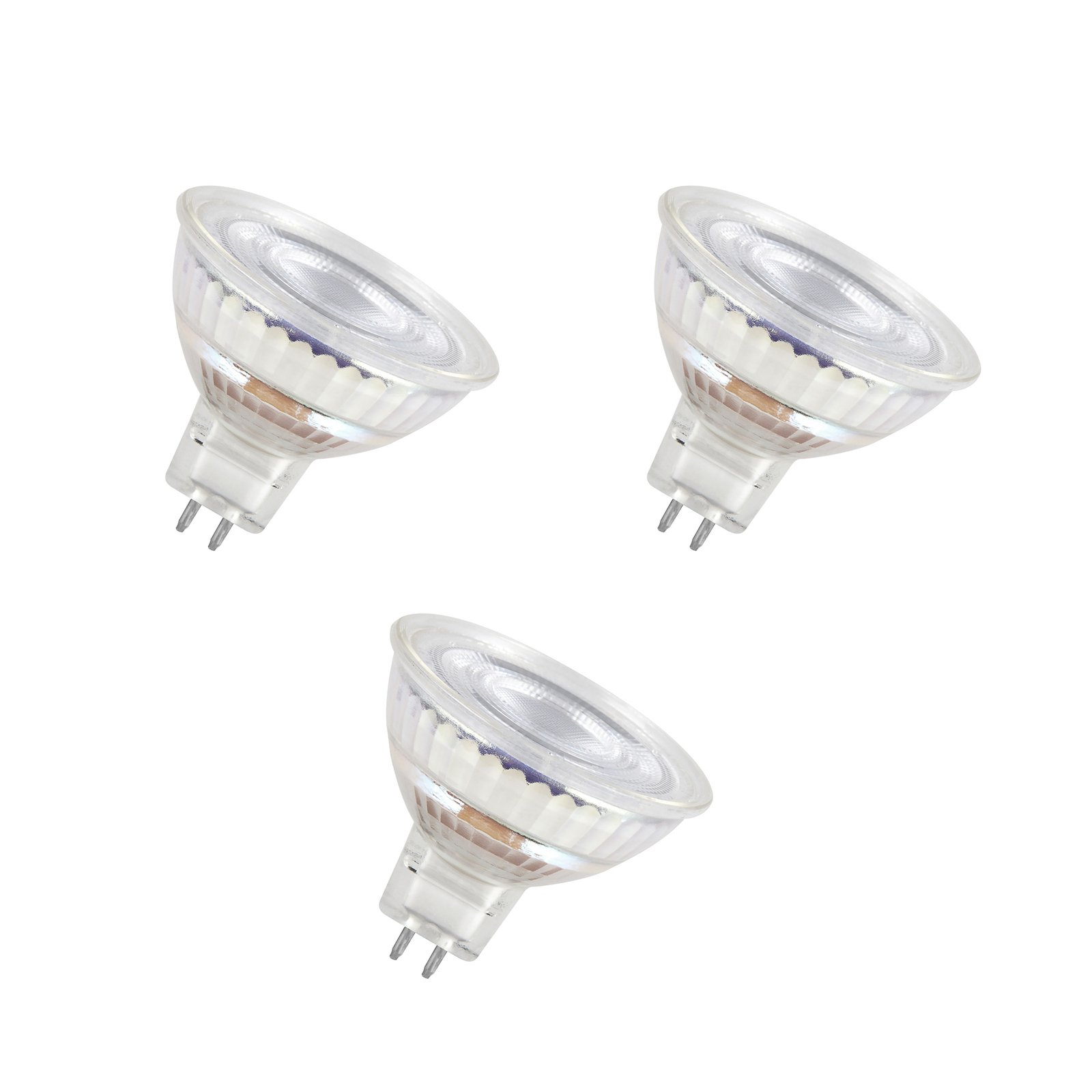 Lampadina LED a riflettore GU5.3 OSRAM set da 3, 6,5 W, 12 V, 2.700 K, 36°