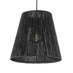 Rope hanging light made of paper, Ø 38 cm