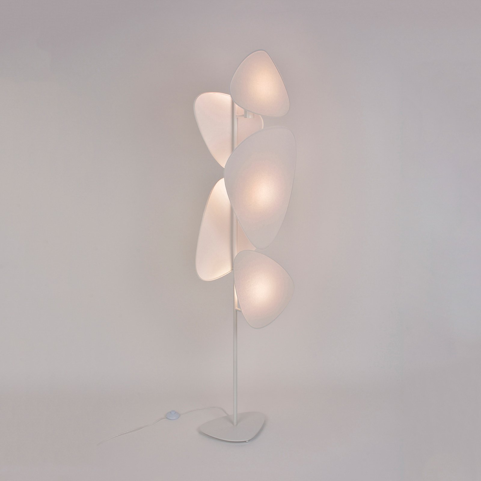 Screen Stehlampe Papier weiß Höhe 179 cm - MARKET SET Screen Stehlampe Papier weiß Höhe 179 cm - MARKET SET