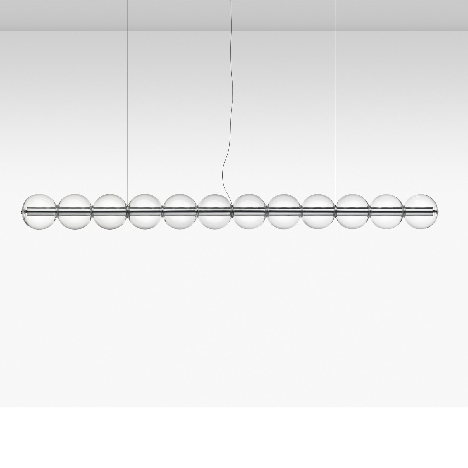 FLOS LED pendant light LUCE SFERICA S3, glass