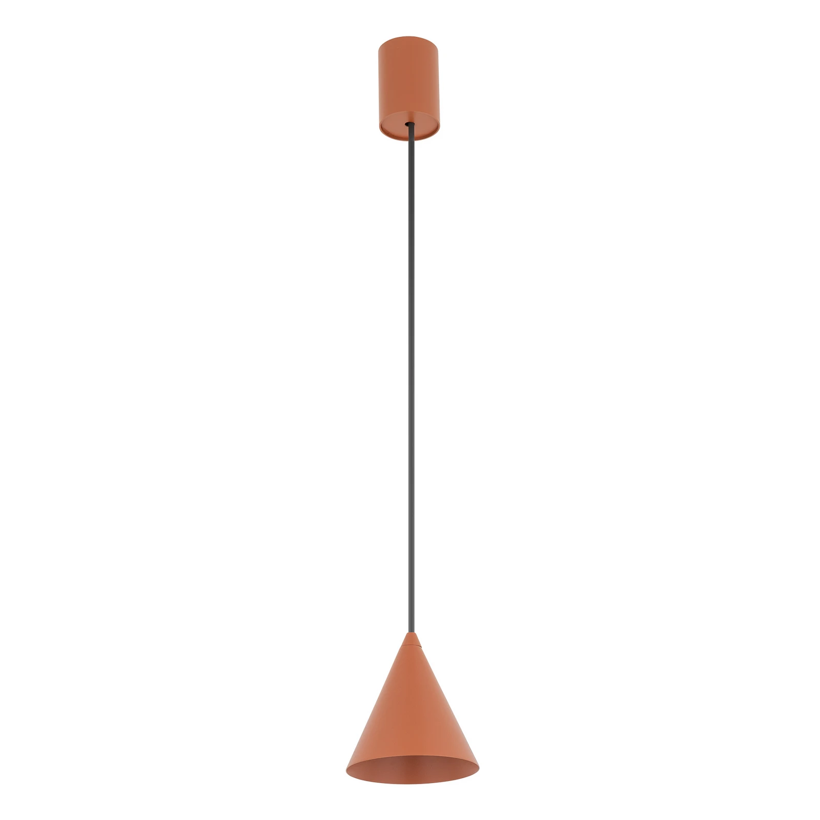 ZENITH viseća svjetiljka, terakota, Ø 11 cm, metal, GU10
