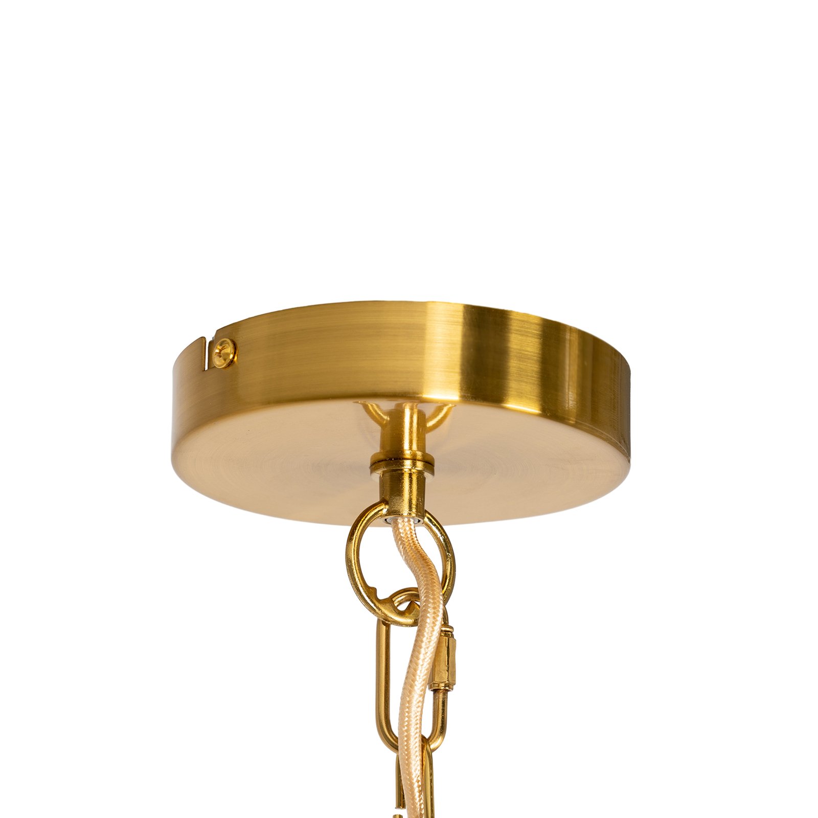 Elanova 6 Chandelier Brass - Lindby