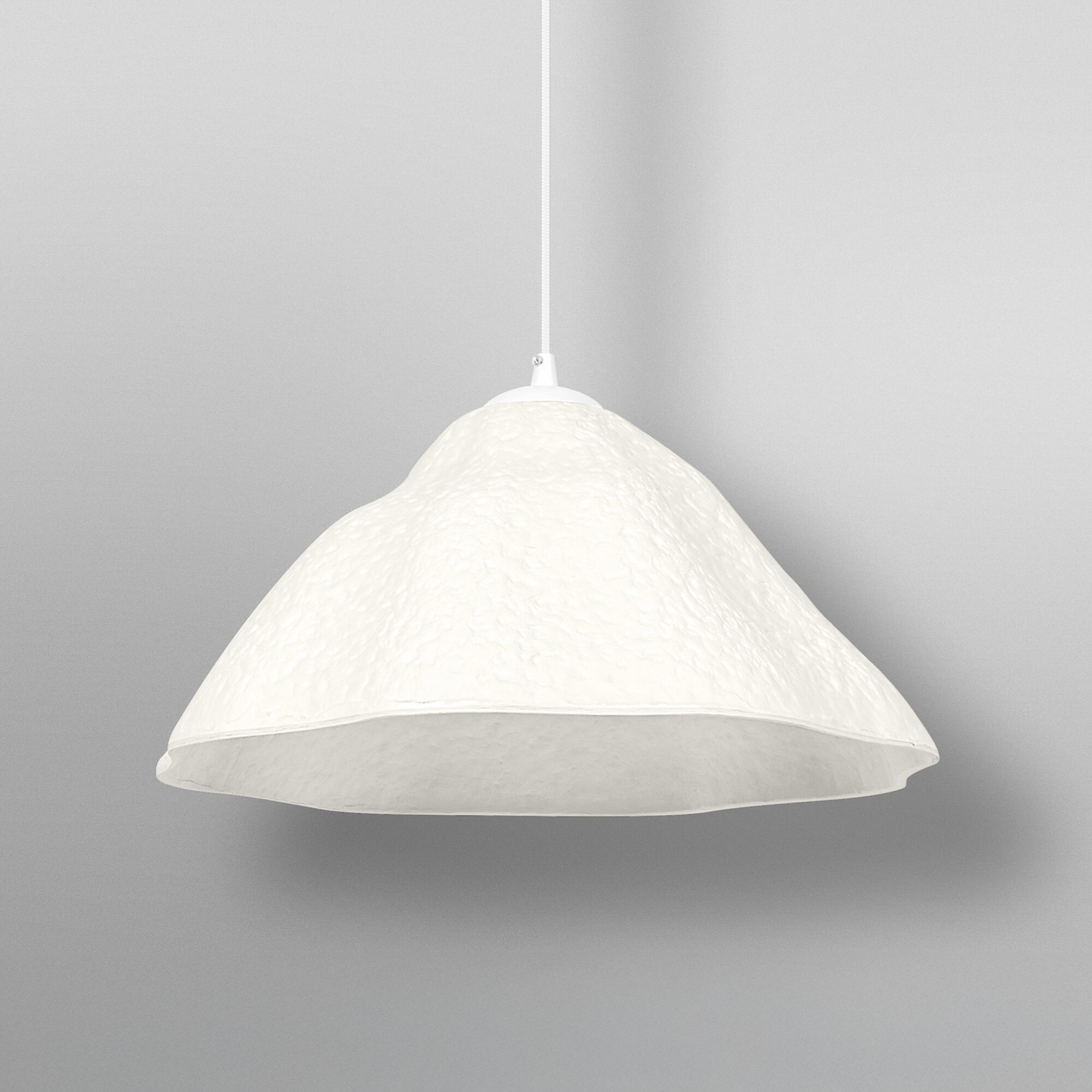 Lampada a sospensione OSRAM Decor Lotus Leaf, a 1 luce, bianca, carta, E27